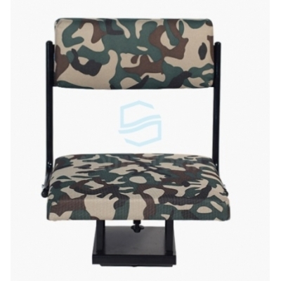 Kėdė tvirtinama ant suoliuko, sukasi 360°